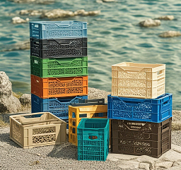 stackable collapsible crates stackable collapsible crates